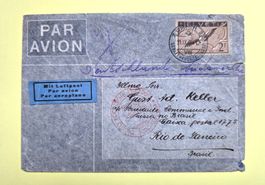 ALTER BREIF SCHWEIZ, LUFTPOST, LOS-2
