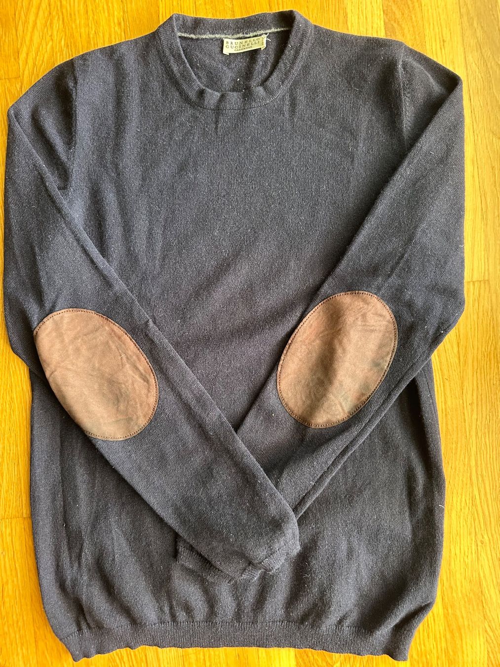 Brunello Cucinelli Pullover & Sweatshirts: Brunello Cucinelli Cashmere Pullover, dunkelblau, L, 38/40 – Gebraucht aus Herrliberg von henri012 1
