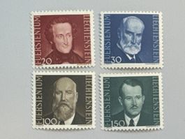 1943, Fürstenbilder III, ZNr. 178-181, postfrisch