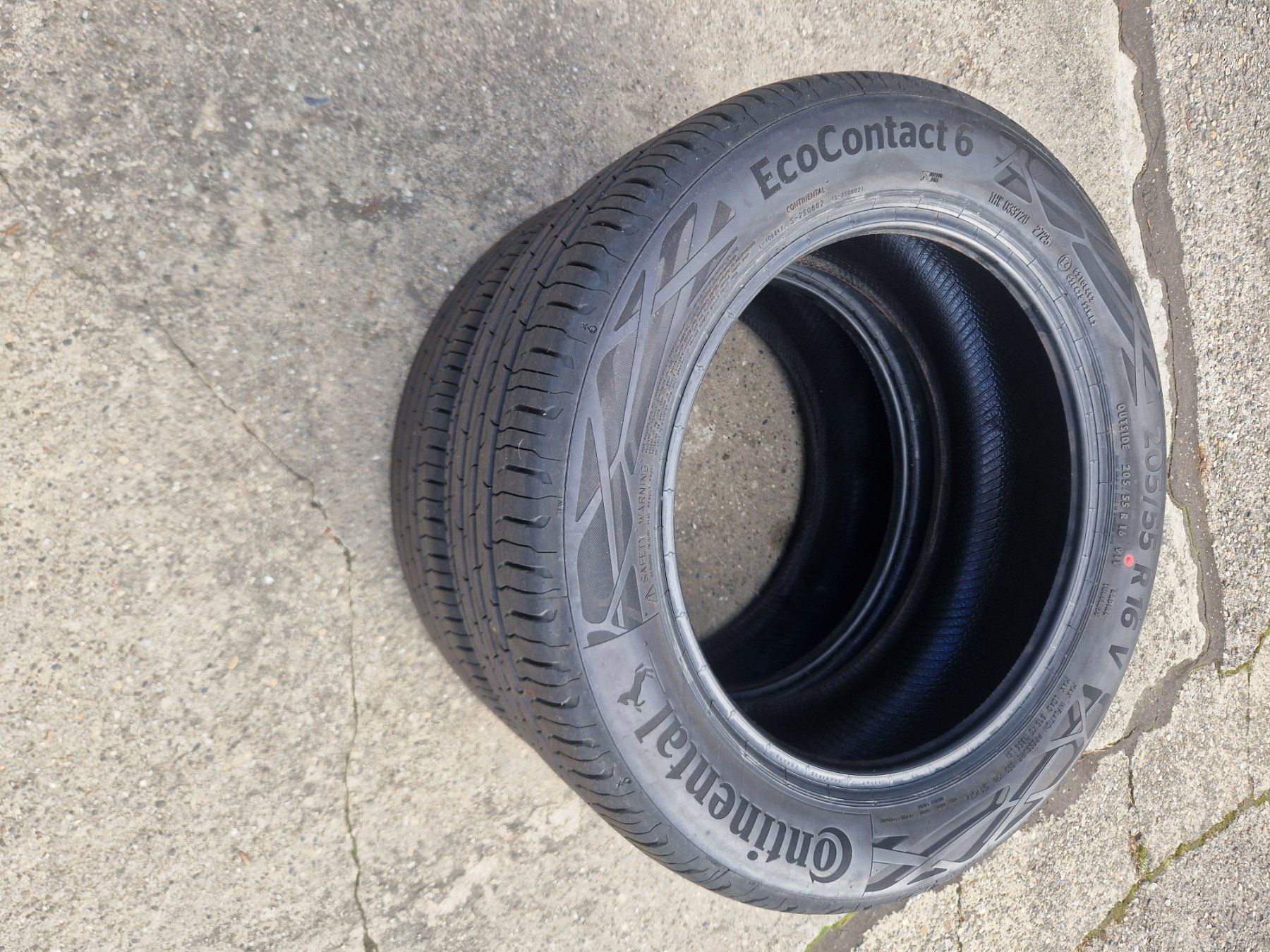 Continental Pneus & Kompletträder: 2x 205/55r16 91V Continantal – Neu (gemäss Beschreibung) aus Kerzers von ernst1234 1