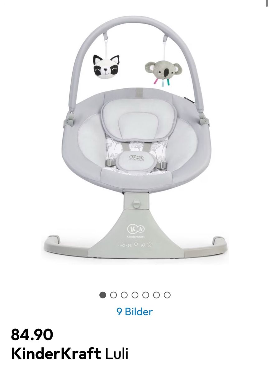 Sdraiette & Sdraiette a dondolo: Babywippe KinderKraft – Usato da Seon venduto da arb_fb9f 6