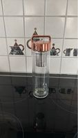 Fitvia Teeflasche Glas mit Sieb gebraucht