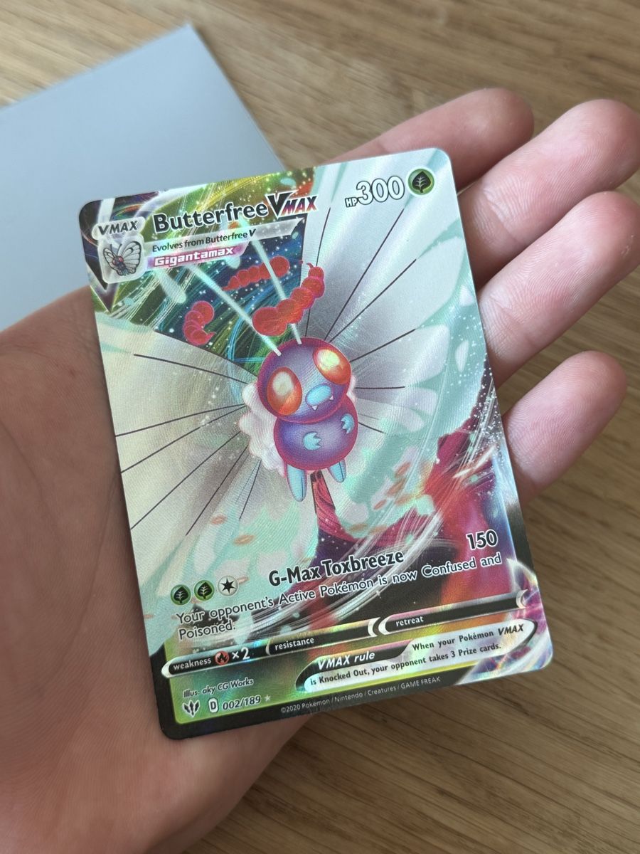 Pokémon Carte collezionabili: Butterfree Top zustand!! – Nuovo (secondo la descrizione) da Utzigen venduto da perfekten 1