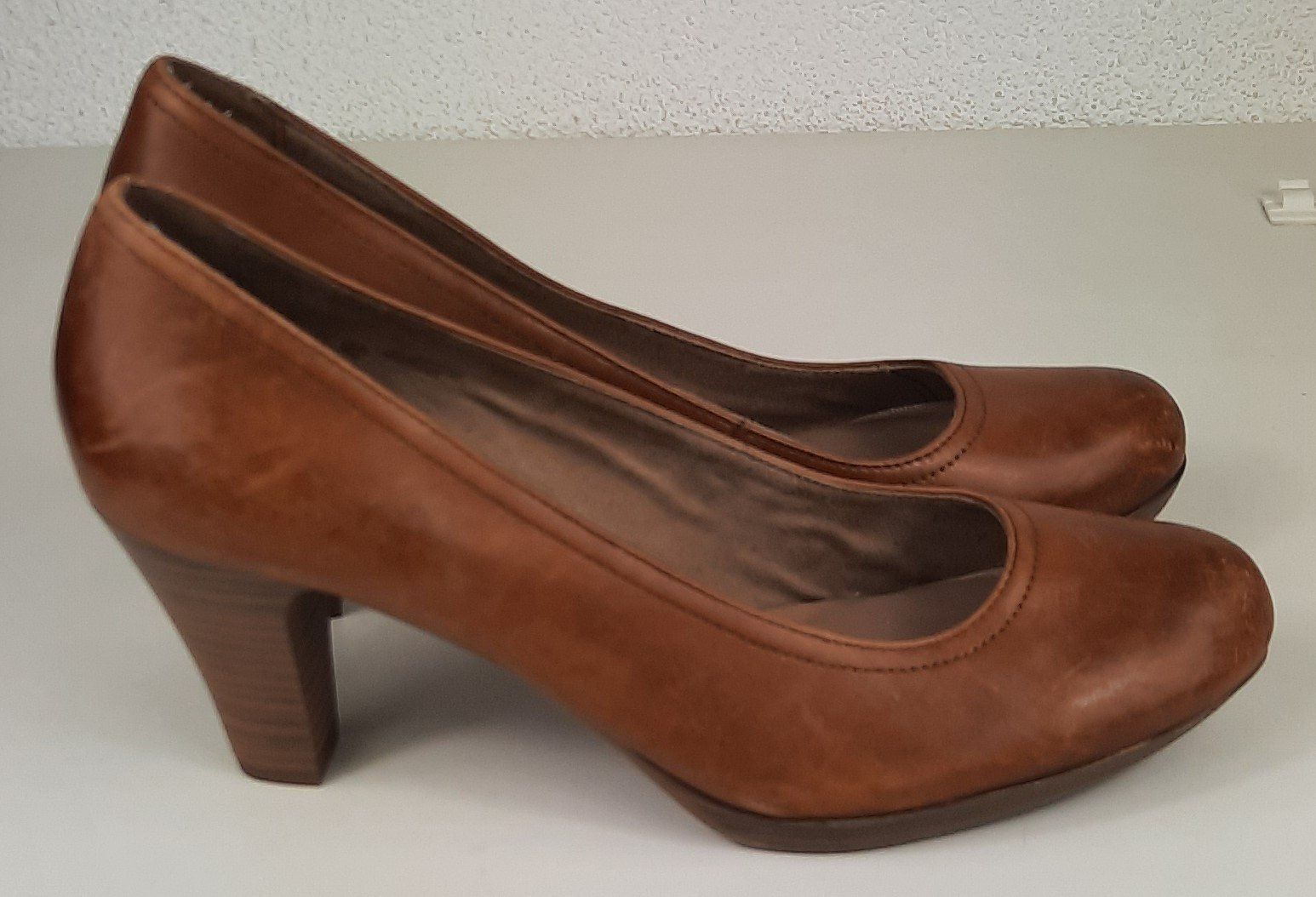 Tamaris Damenschuhe: TAMARIS Echt Leder Pumps Braun Gr. 41 – Neu (gemäss Beschreibung) aus Seuzach von VT-Collections2 2