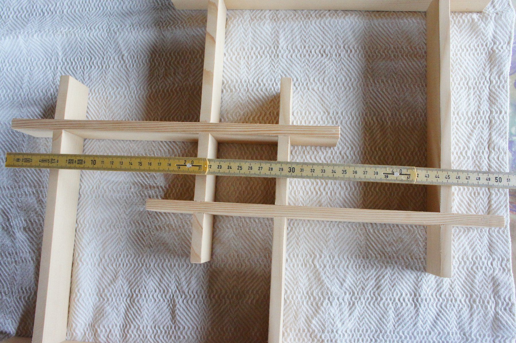 Scaffali: Wandregal Holz Handmade hellbraun neu – Nuovo (secondo la descrizione) da Ins venduto da Baj 3