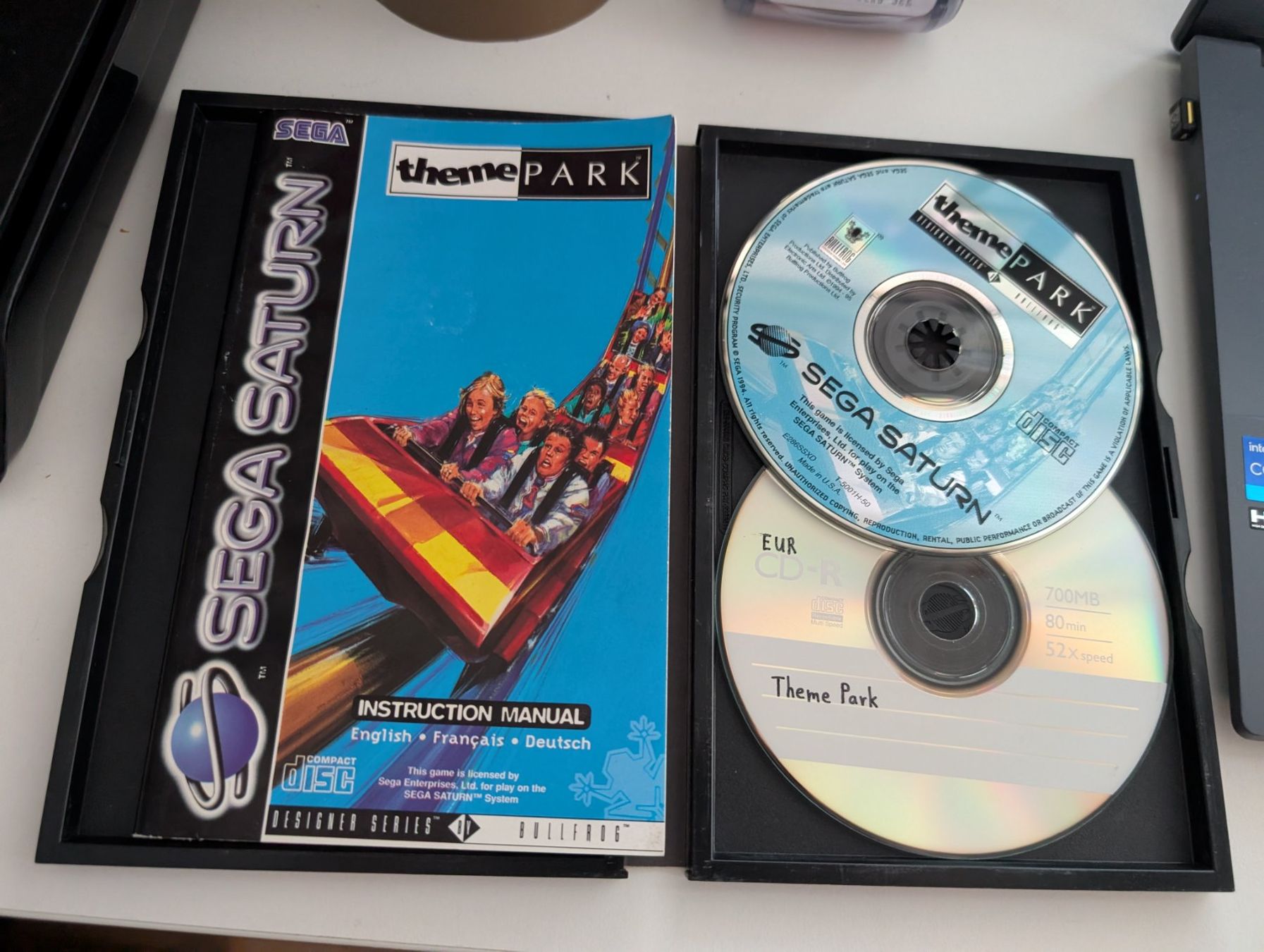 Sega Giochi: Theme Park - Sega Saturn Game – Usato da Hünenberg See venduto da SpecialEditionGaming 1