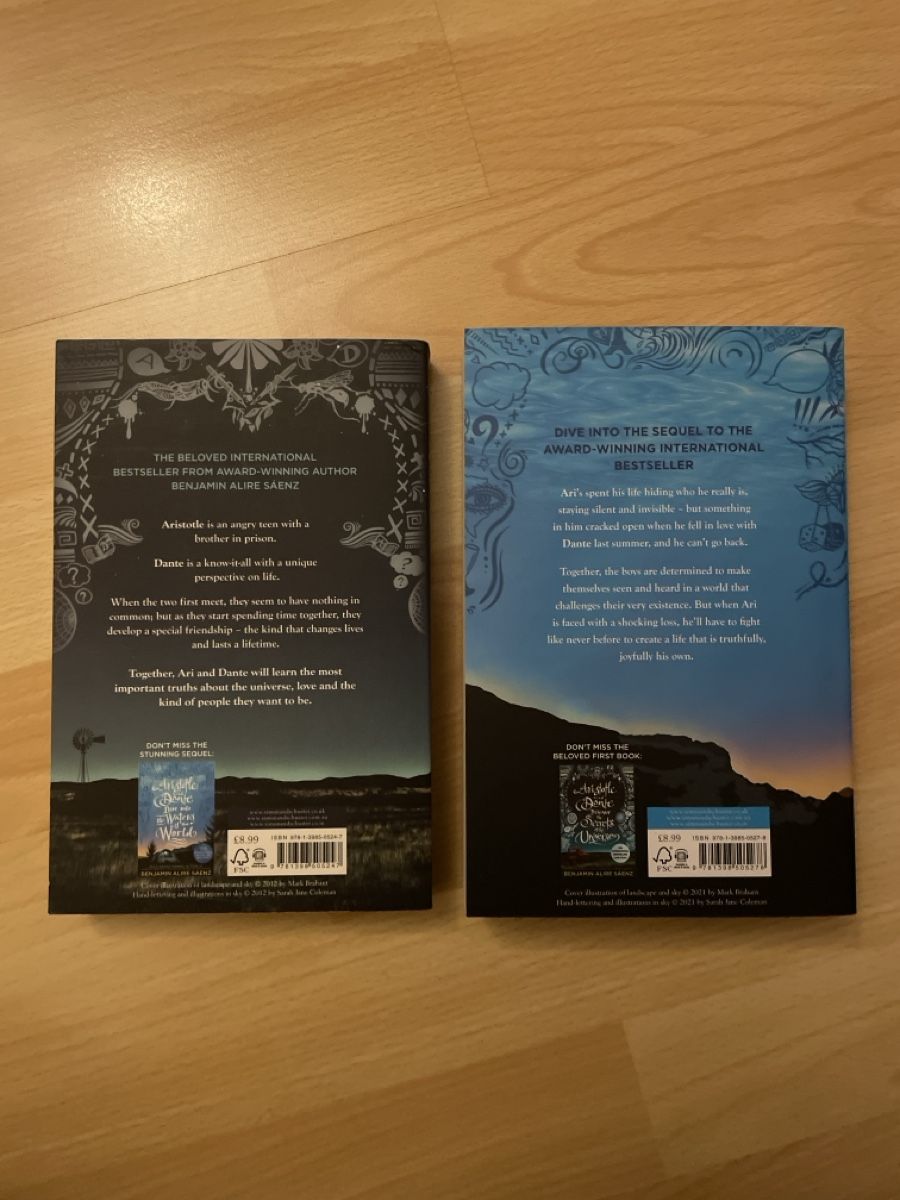 Libri: Aristotle and Dante - Benjamin Alire Sáenz; Book Set – Nuovo (secondo la descrizione) da Münchenstein venduto da jan_5fyc 1