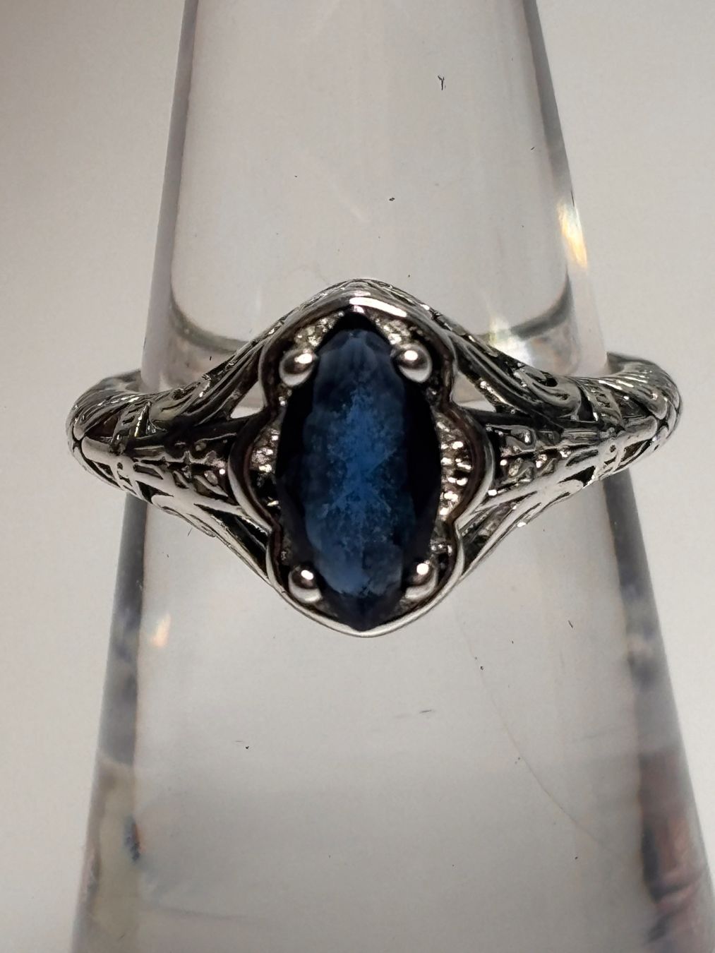 Anelli: Bague vintage saphir ✨ – Nuovo (secondo la descrizione) da Lausanne venduto da mel2dreams 2