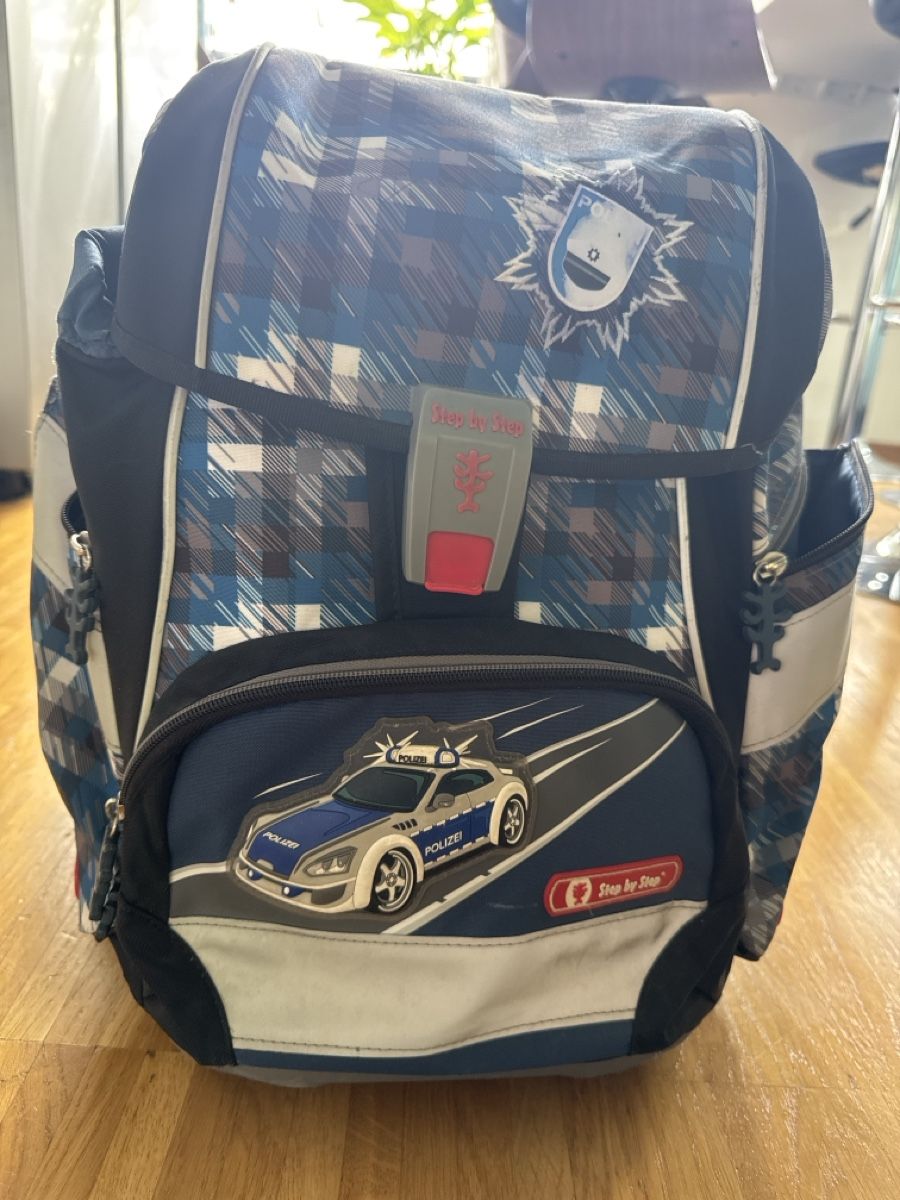 Step by Step Borse & Zaini: Schulrucksack Step by Step Polizei - Top Zustand! – Usato da Zürich venduto da ele_2vp6