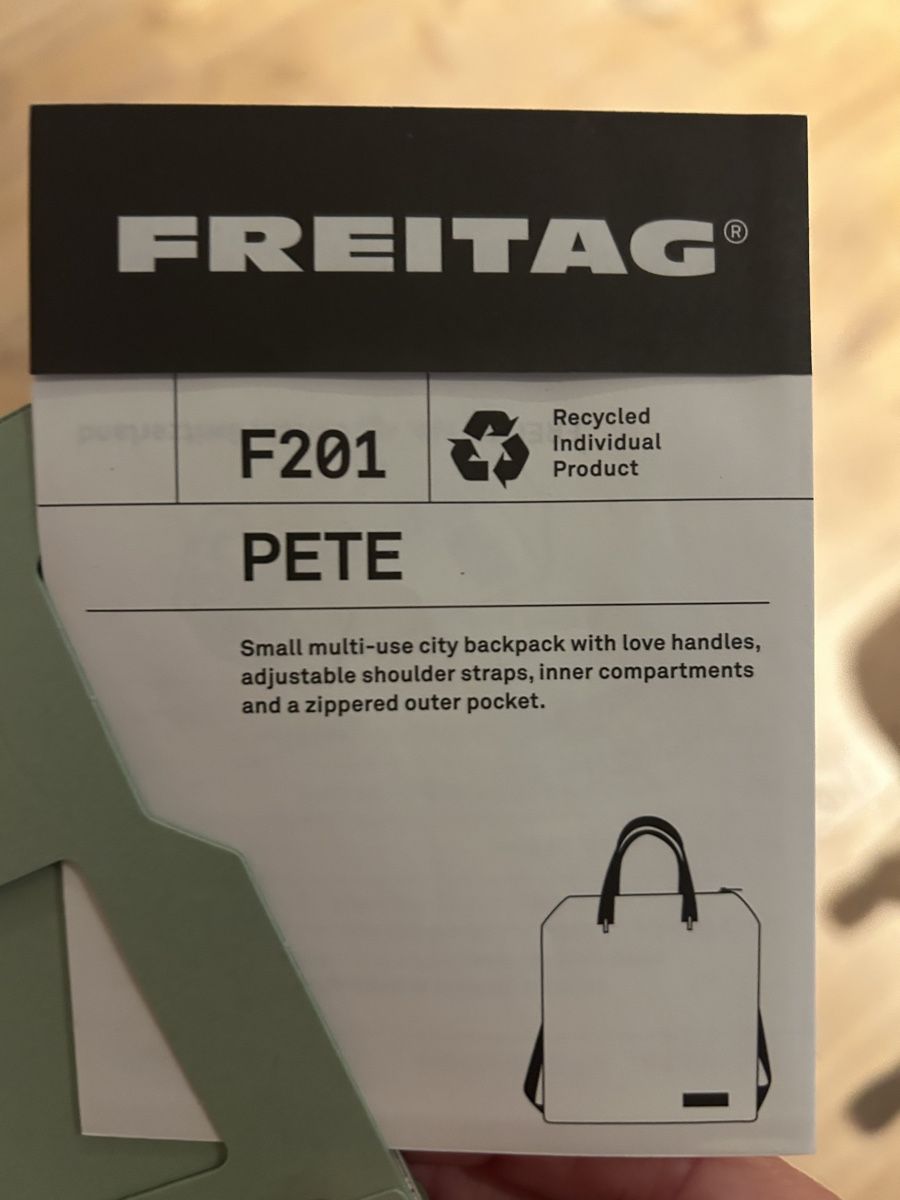 Freitag Rucksäcke: Freitag Tasche F201 Pete – Gebraucht aus Uitikon Waldegg von Gummibaerli80 3