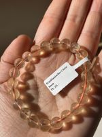 Brasilianischem Citrin Armband,Edelstein Armband