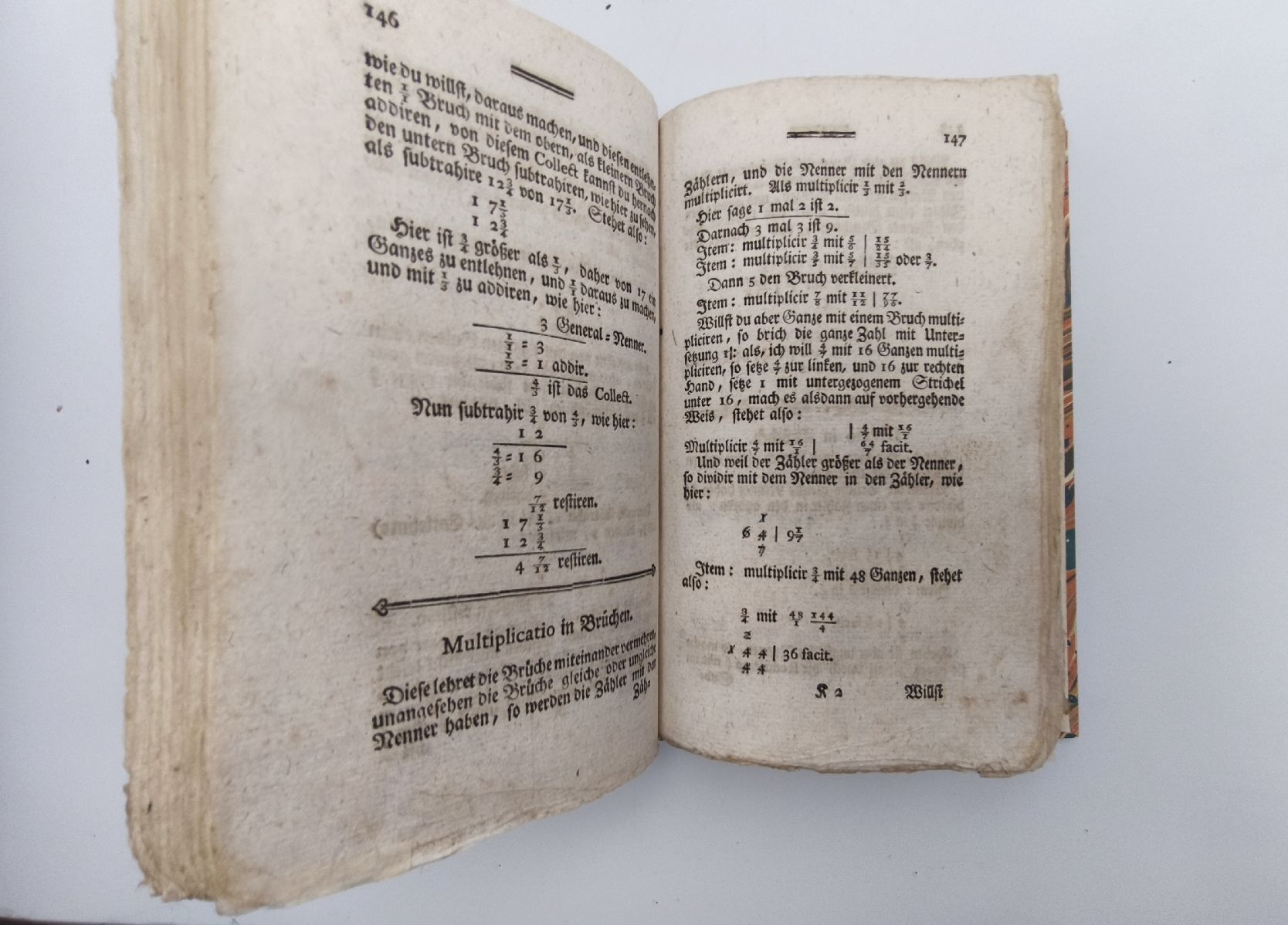 Libri: MATHEMATIK - LECHNER - 1792 – Usato da Goldach venduto da Gaip 7