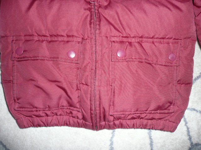 Benetton Giacche & Cappotti: Jacke Benetton bordeau rot Gr 7 -8 J – Usato da Zug venduto da falama 4