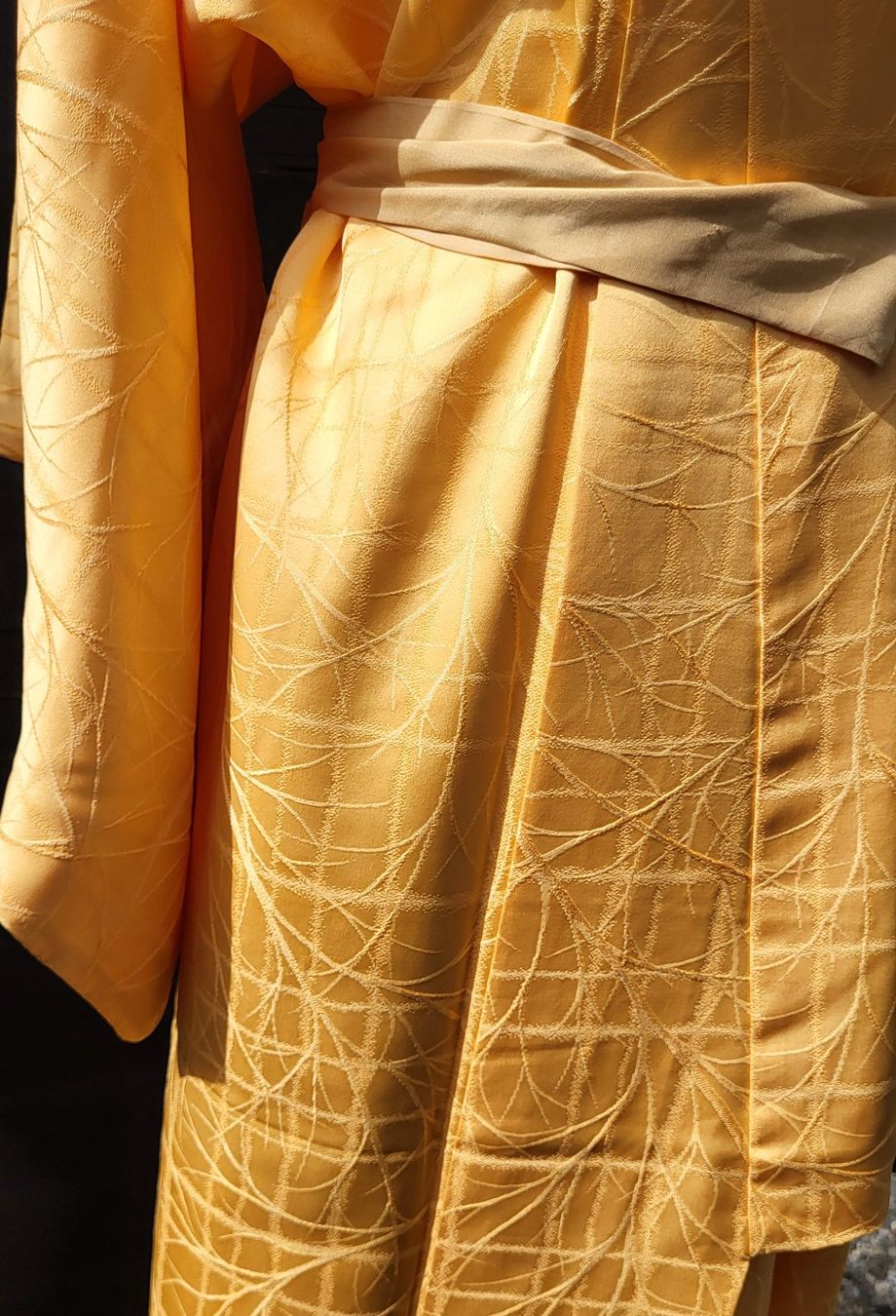 Kimono: Kimono original Japonais or – Nuovo (secondo la descrizione) da Fribourg venduto da VictoriaShop7 4