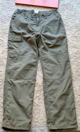 Thermo Cargo Jagd Hose Gr. L 48 50 gefüttert Fleece Wald