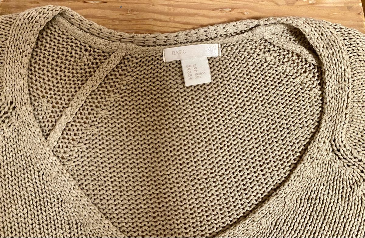H&M Maglioni & Felpe: Pull en maille beige - H&M - taille XS (grand) – Usato da Nyon venduto da meganhw 2