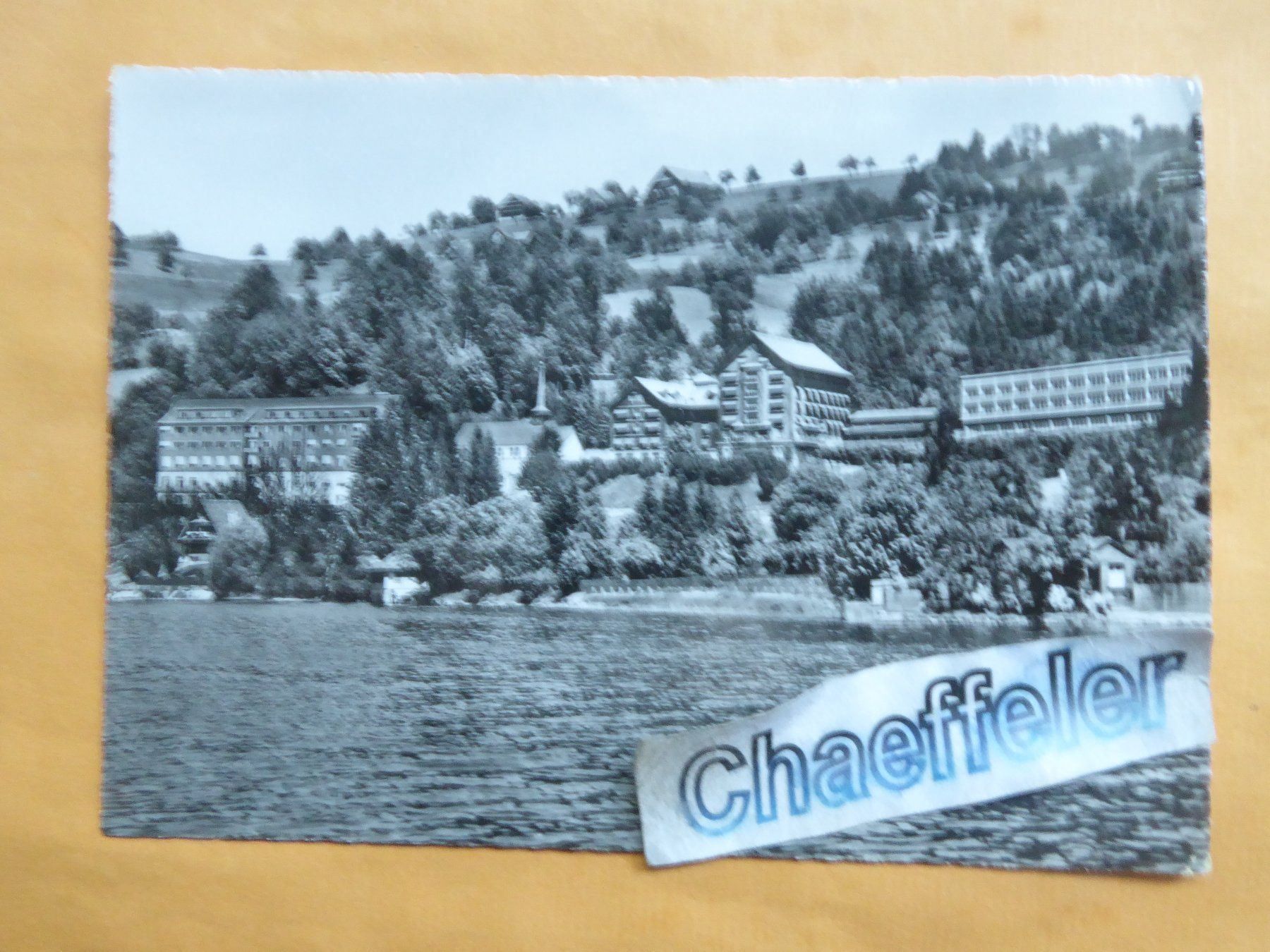 Ansichtskarten: Gesamtansicht Ländli am Aegerisee – Gebraucht aus Zürich von Chaeffeler