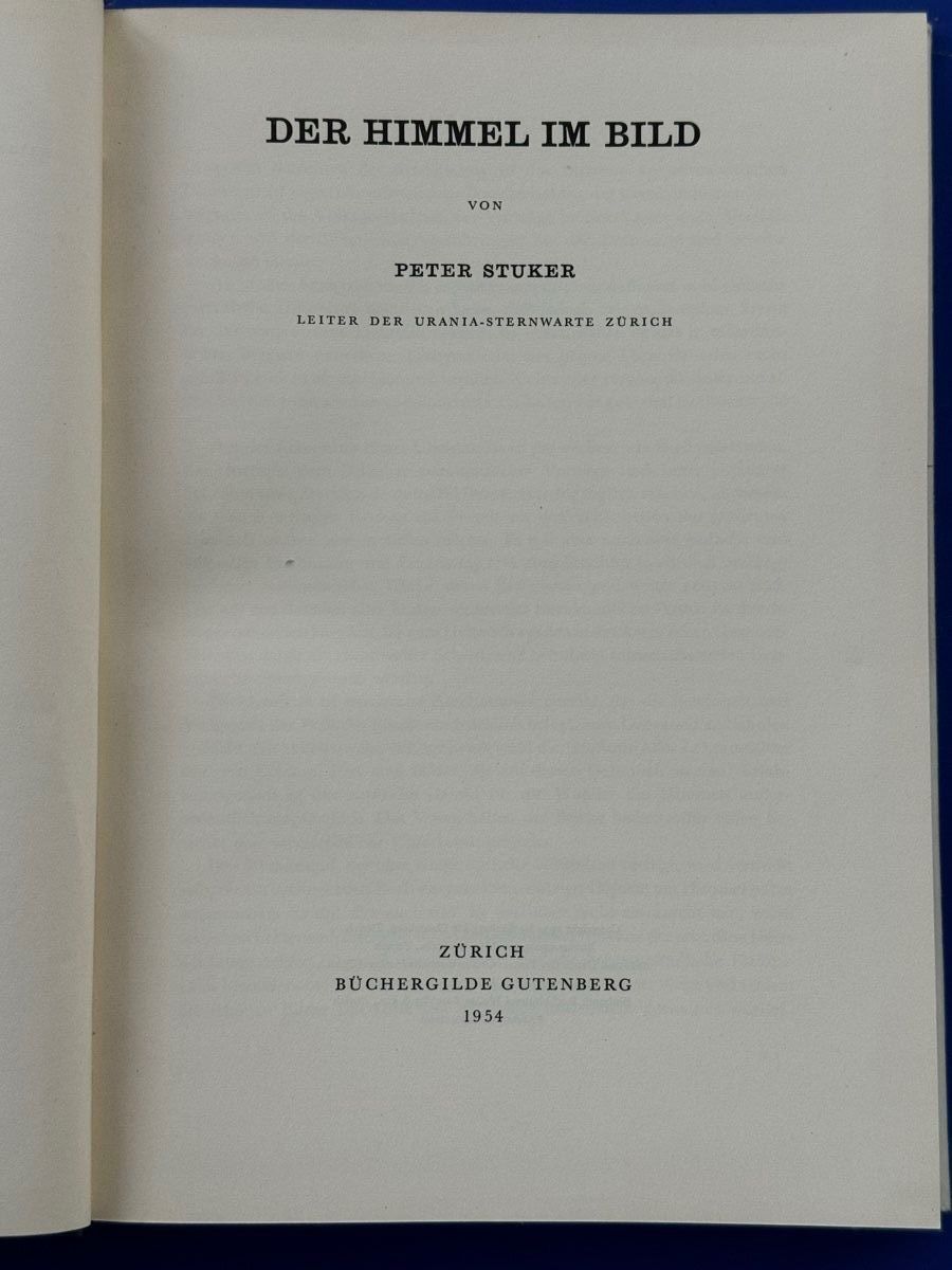 Libri: Der Himmel im Bild. Astronomie – Usato da Adliswil venduto da buch_und_kunst 1