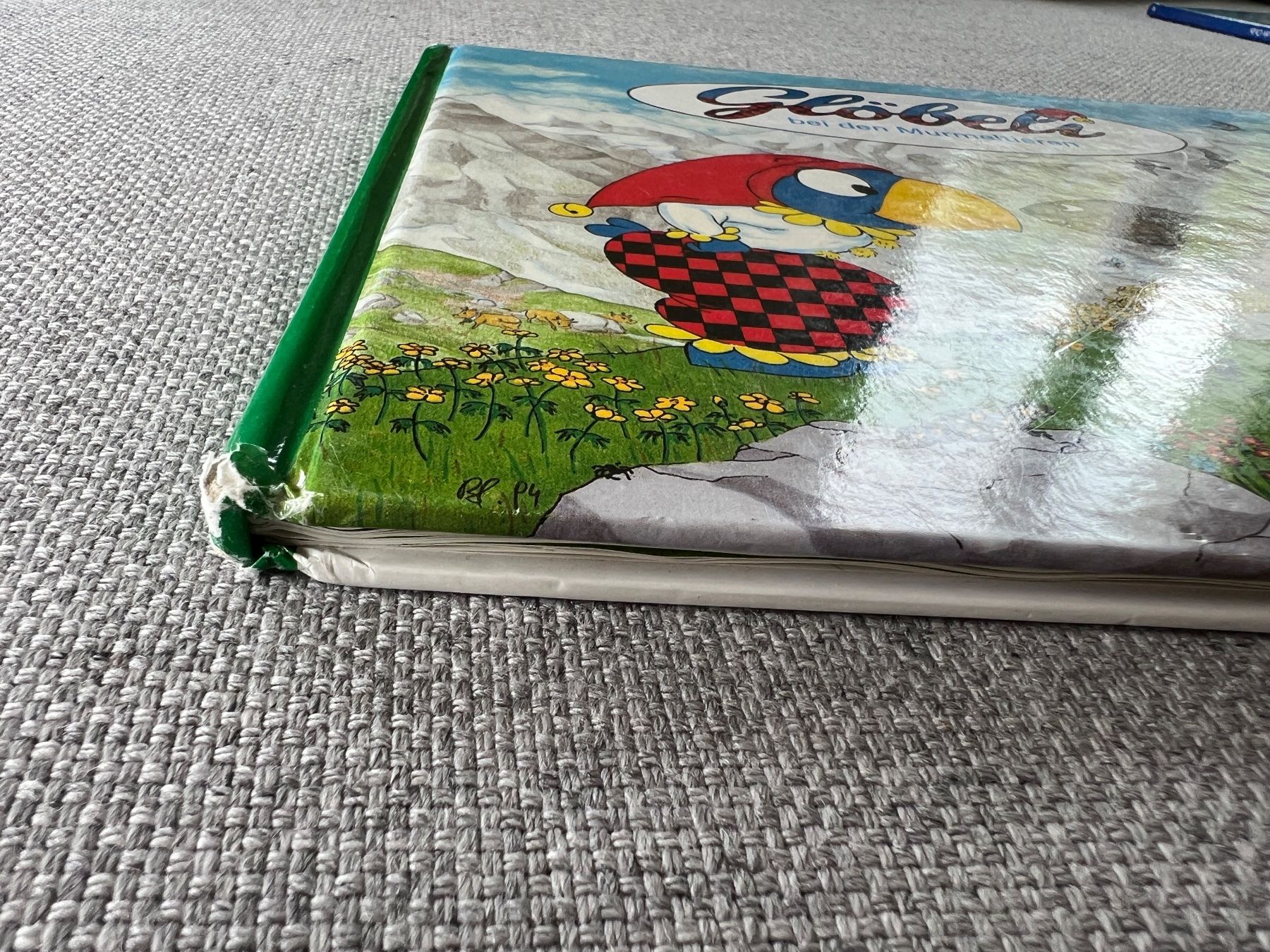 Libri: Globi Buch: Glöbeli an den Murmeltieren – Usato da Ennetbaden venduto da mapa05 1
