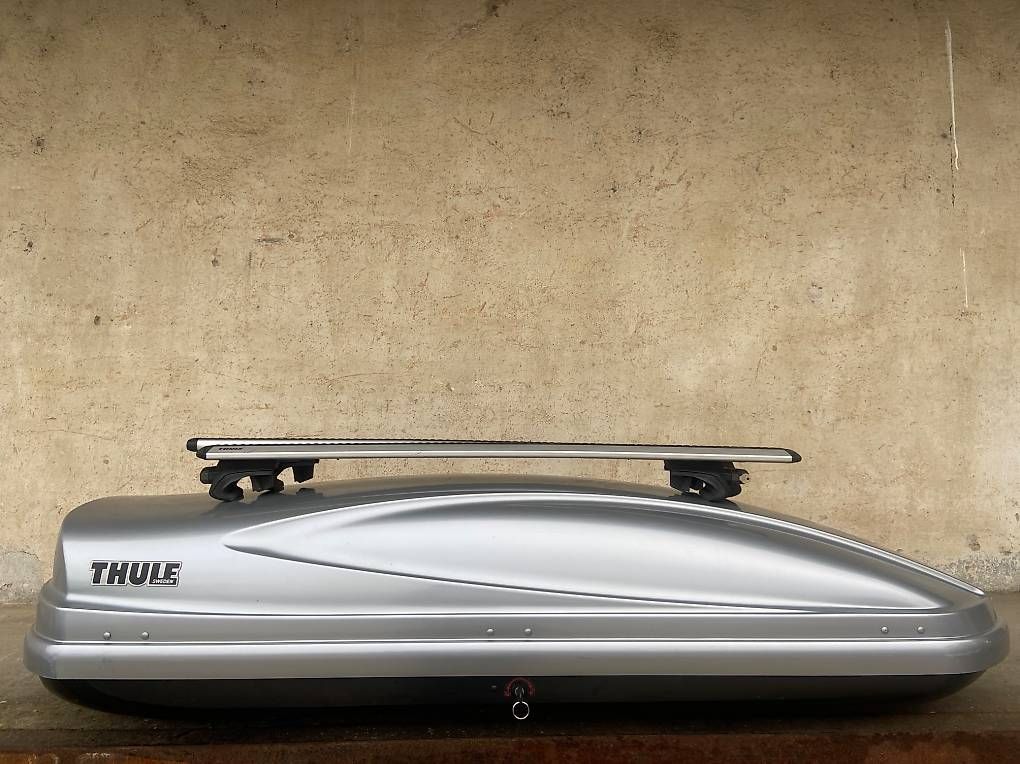 Box da tetto: XXL Thule Atlantis 780 Dachbox mit oder ohne Träger – Usato da Leuzigen venduto da Doppelrad
