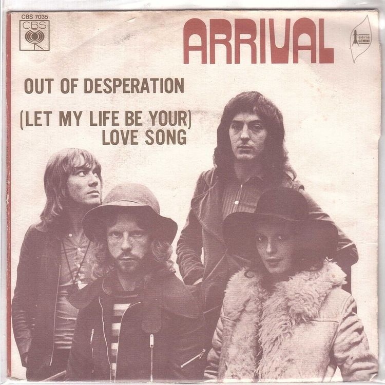 Dischi in vinile: Arrival  --  Out of desperation  Single7 – Usato da Rheinau venduto da asteng