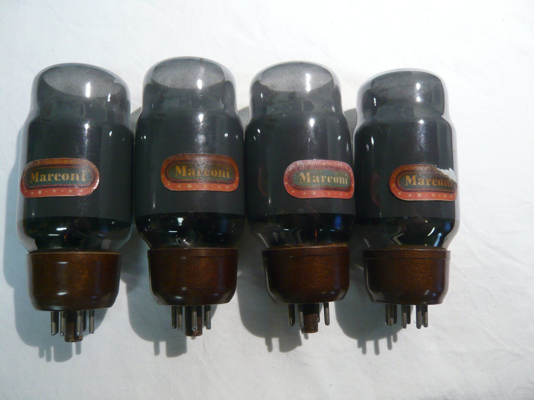 Amplificatori: Marconi KT66 - Matched Quad - Neuwertige Messwerte – Usato da Damvant venduto da Bleupa