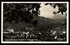 AK Taverne, Panorama di Taverne con Sala Capriasca