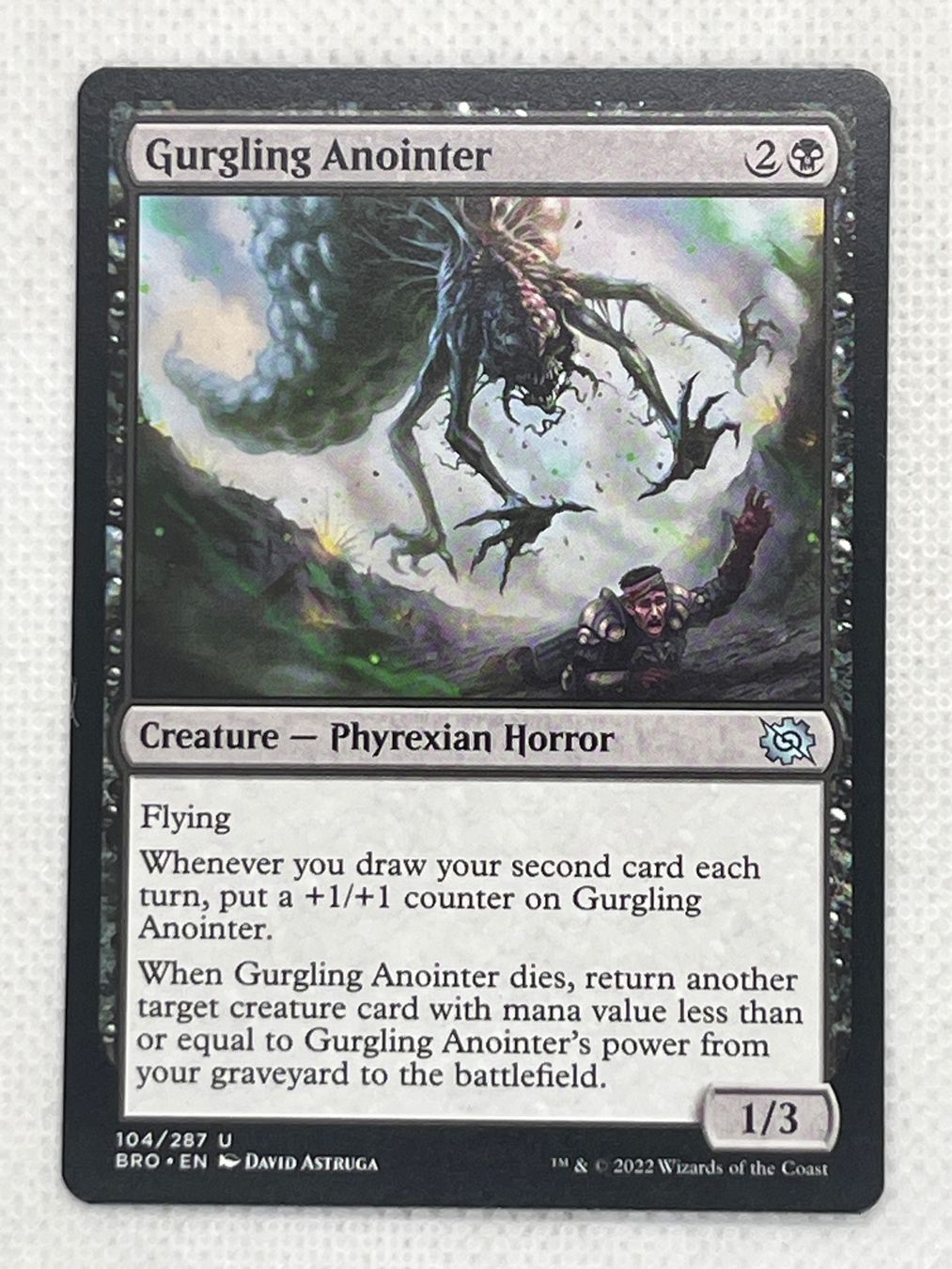 Magic The Gathering Carte collezionabili: Magic the Gathering: Gurgling Anointer - BRO – Usato da Hinterkappelen venduto da Kim1992