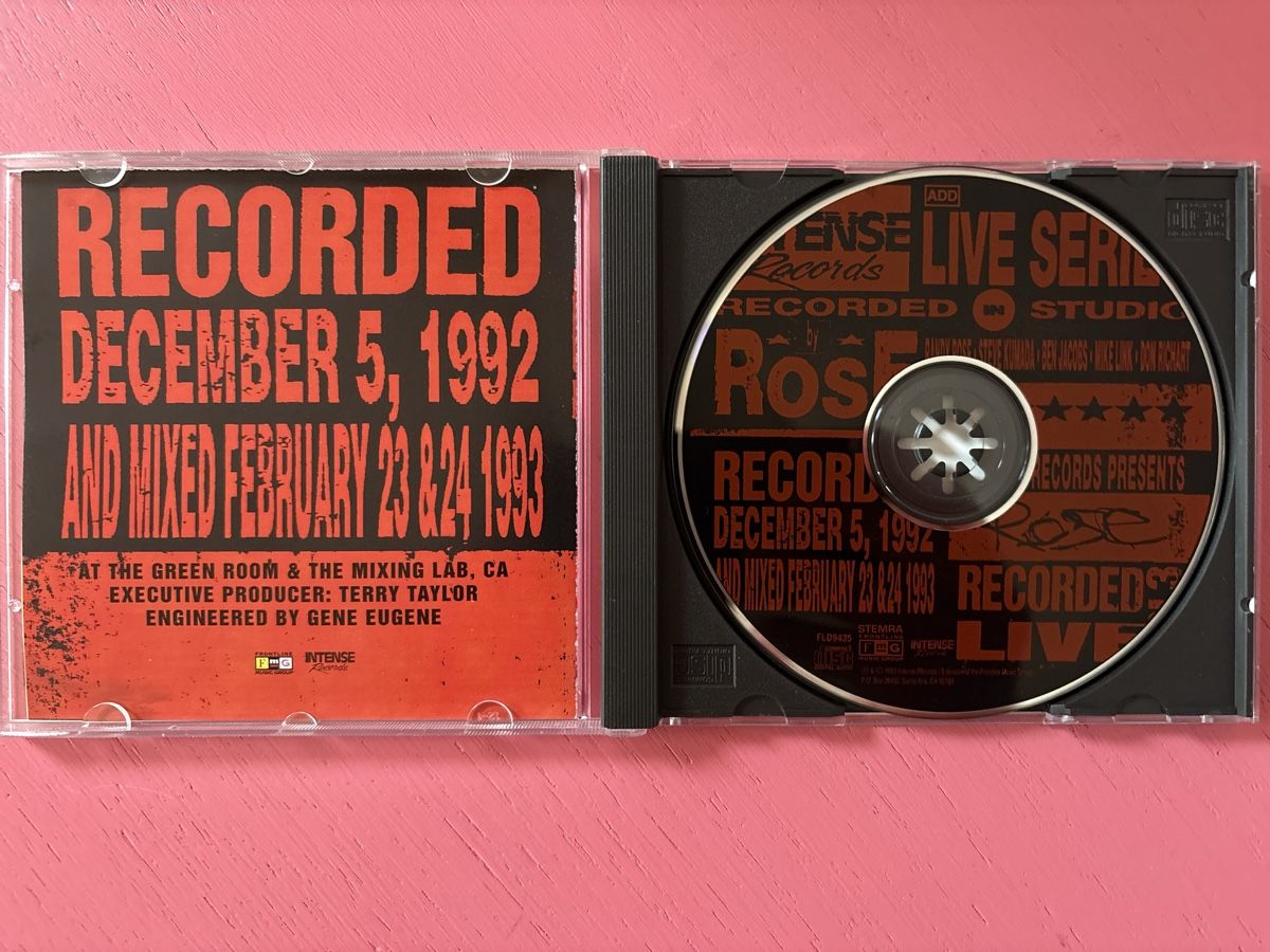 CD: Rose - Intense Live Series Vol. 3 – Usato da Lützelflüh-Goldbach venduto da Deiv4 2