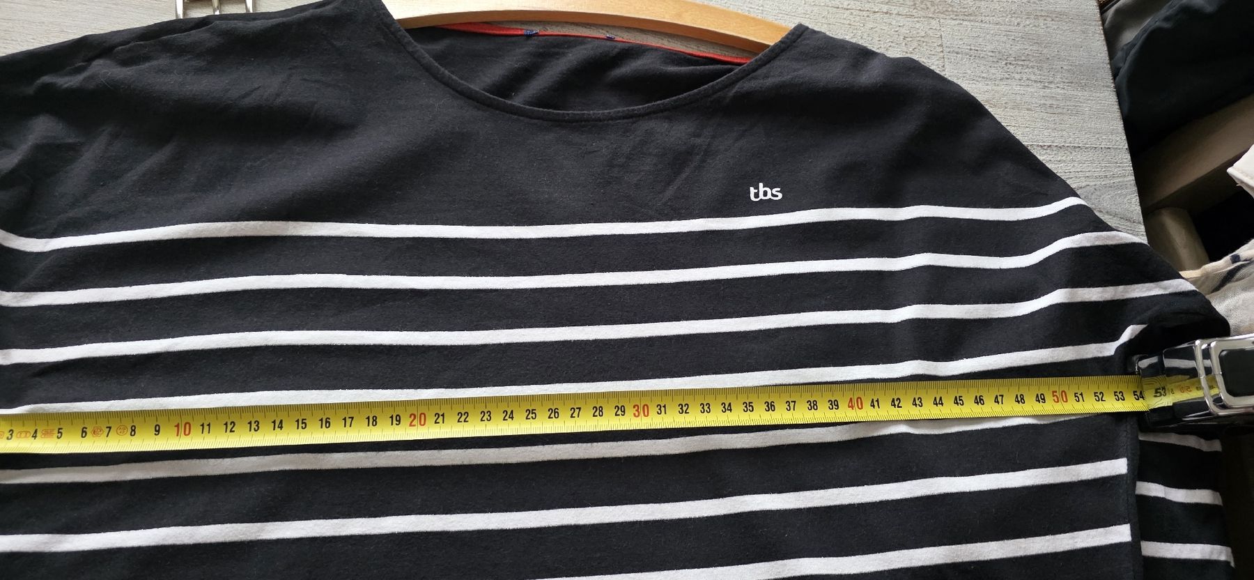 Maglioni & Felpe: Pull TBS Noir à rayures blanches (et rouges) – Usato da Yverdon-les-Bains venduto da van_dq65 6
