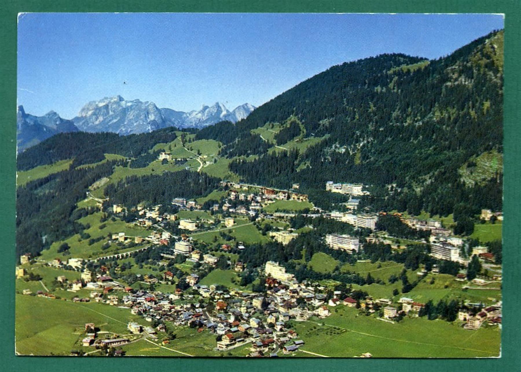 Ansichtskarten: Leysin, vue générale, ungelaufen, ca. 1975, Grossformat – Gebraucht aus Sargans von Hausi1951