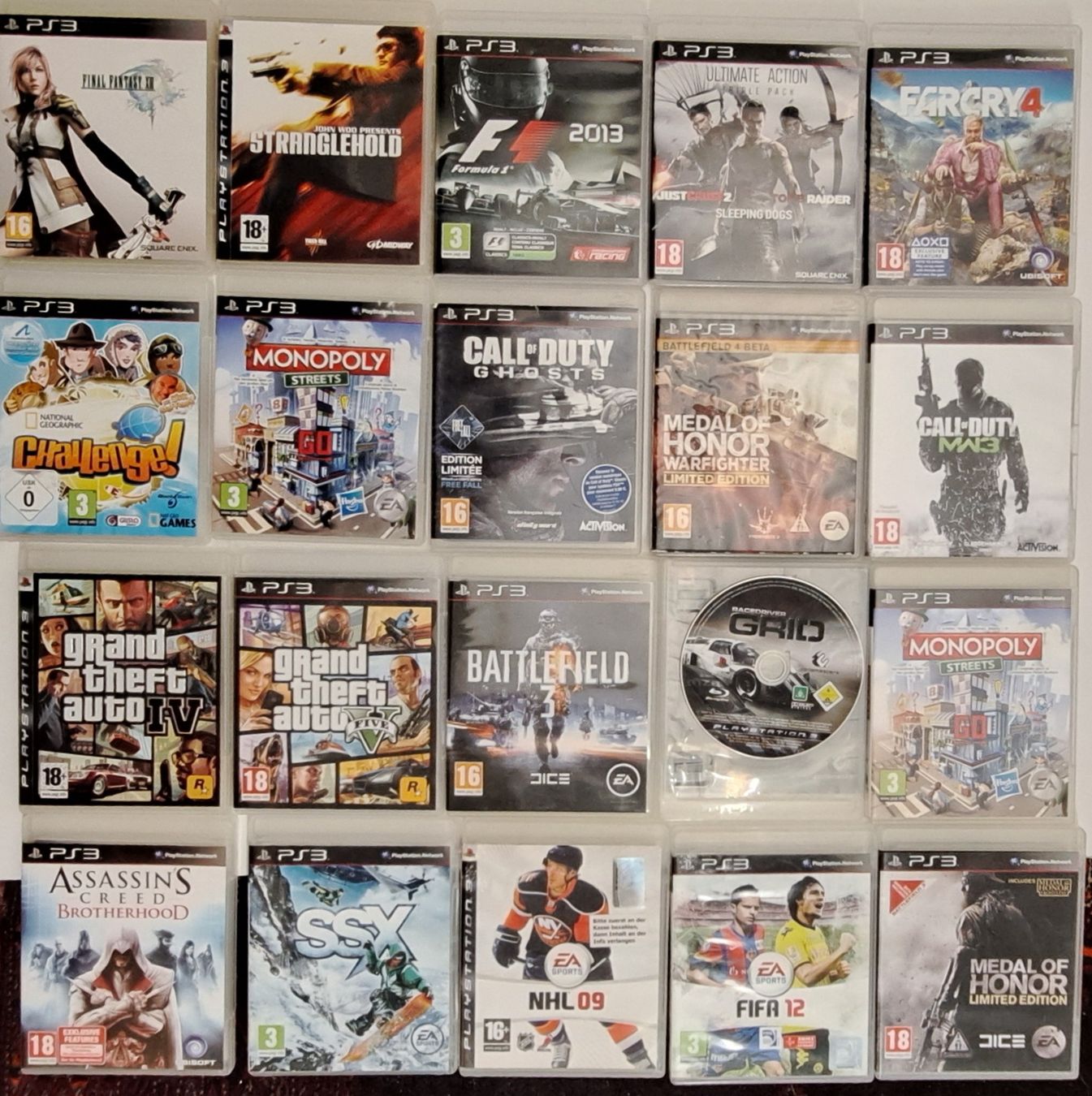 Sony Giochi: Ps3 Spiele  20 Spiele  – Usato da Biel/Bienne venduto da Sasha4u 3