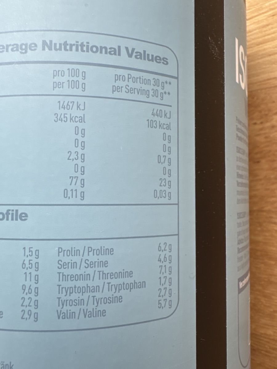 Esn Aliments & Spécialités: ESN Isoclear Whey Isolate Green Apple – Neuf avec emballage d'origine à Therwil par dom_gfj8 3
