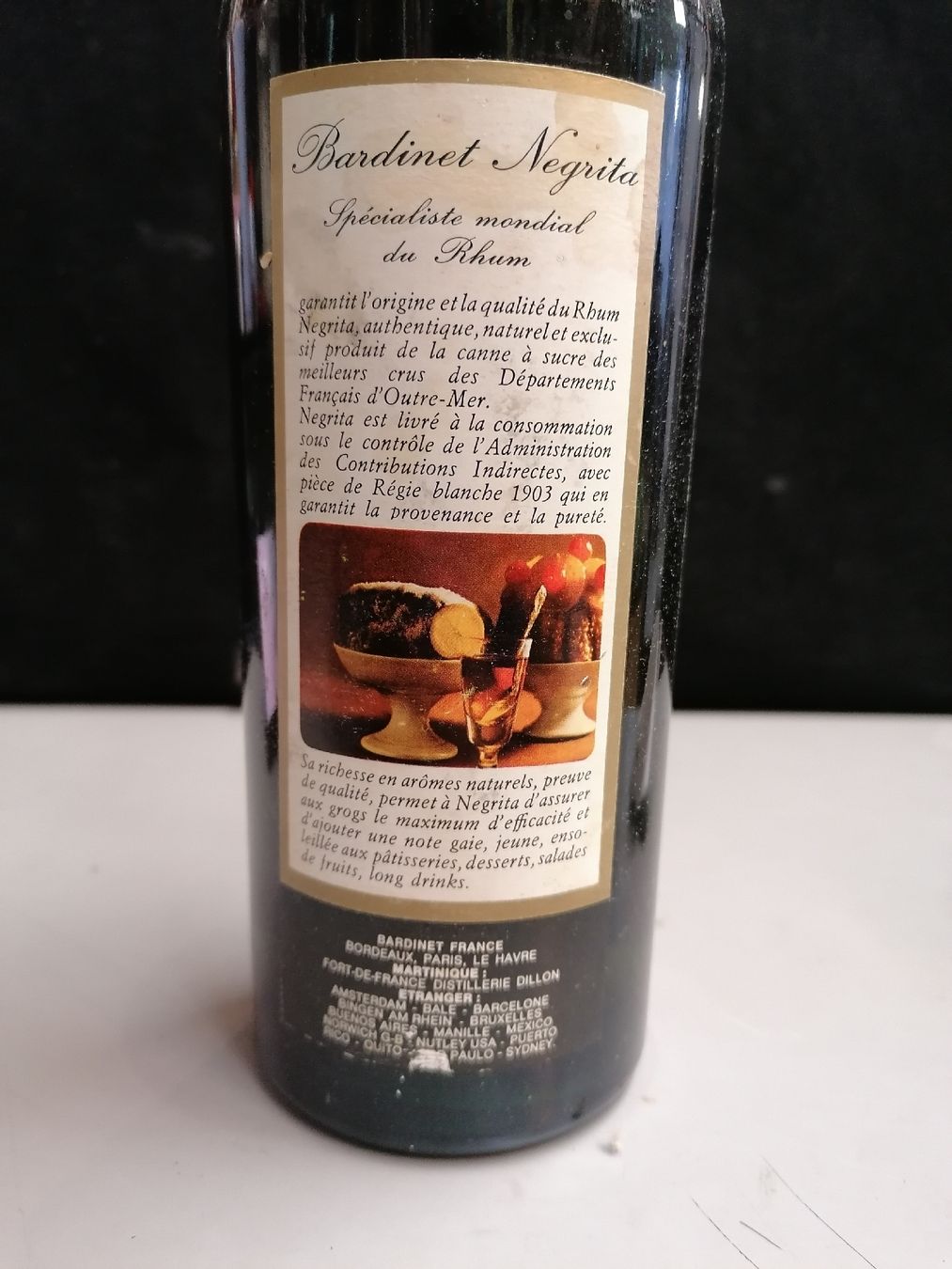 Spirituosen: RHUM NEGRITA  – Gebraucht aus Genève von Leboucheoreilles 3