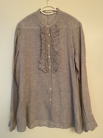 BLUSE LEINEN ROBERT FRIEDMAN