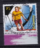 2007, SONDERMARKE, FRAUENFUSSBAL, ET-VOLLSTEMPEL, 6.3.2007