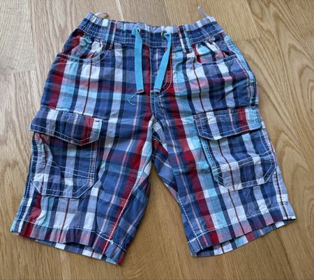 Palomino - Short à carreaux, taille 98, parfait pour l'été!