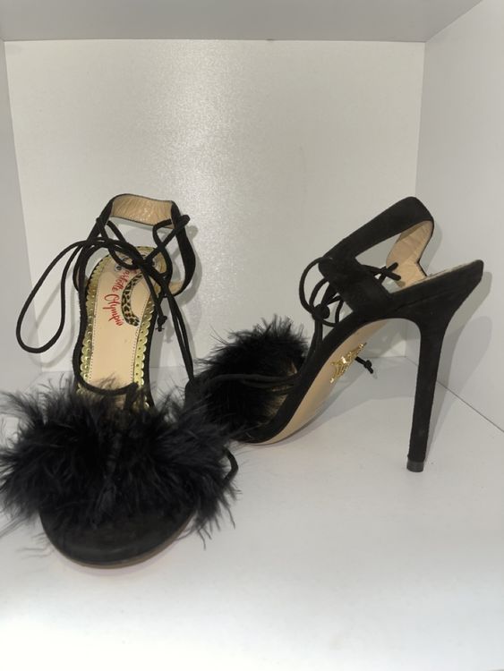 Charlotte Olympia Salsa Feather high heel sandals size 36 Acheter sur Ricardo