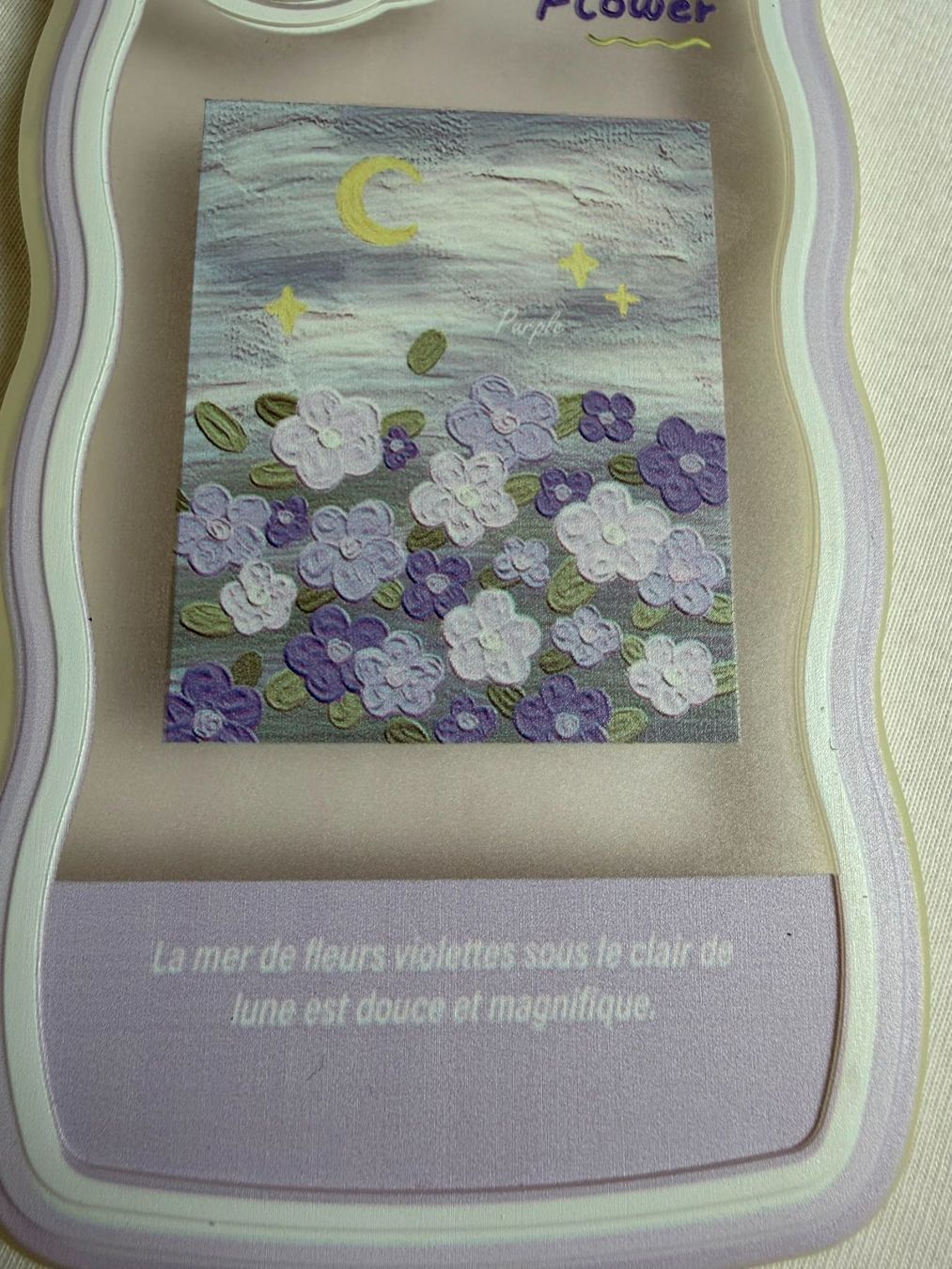 Apple Covers & Schutzfolien: iPhone 13 Pro Max Handyhülle lila Blumen Design – Neu (gemäss Beschreibung) aus Neuendorf von jas_j5nc 3