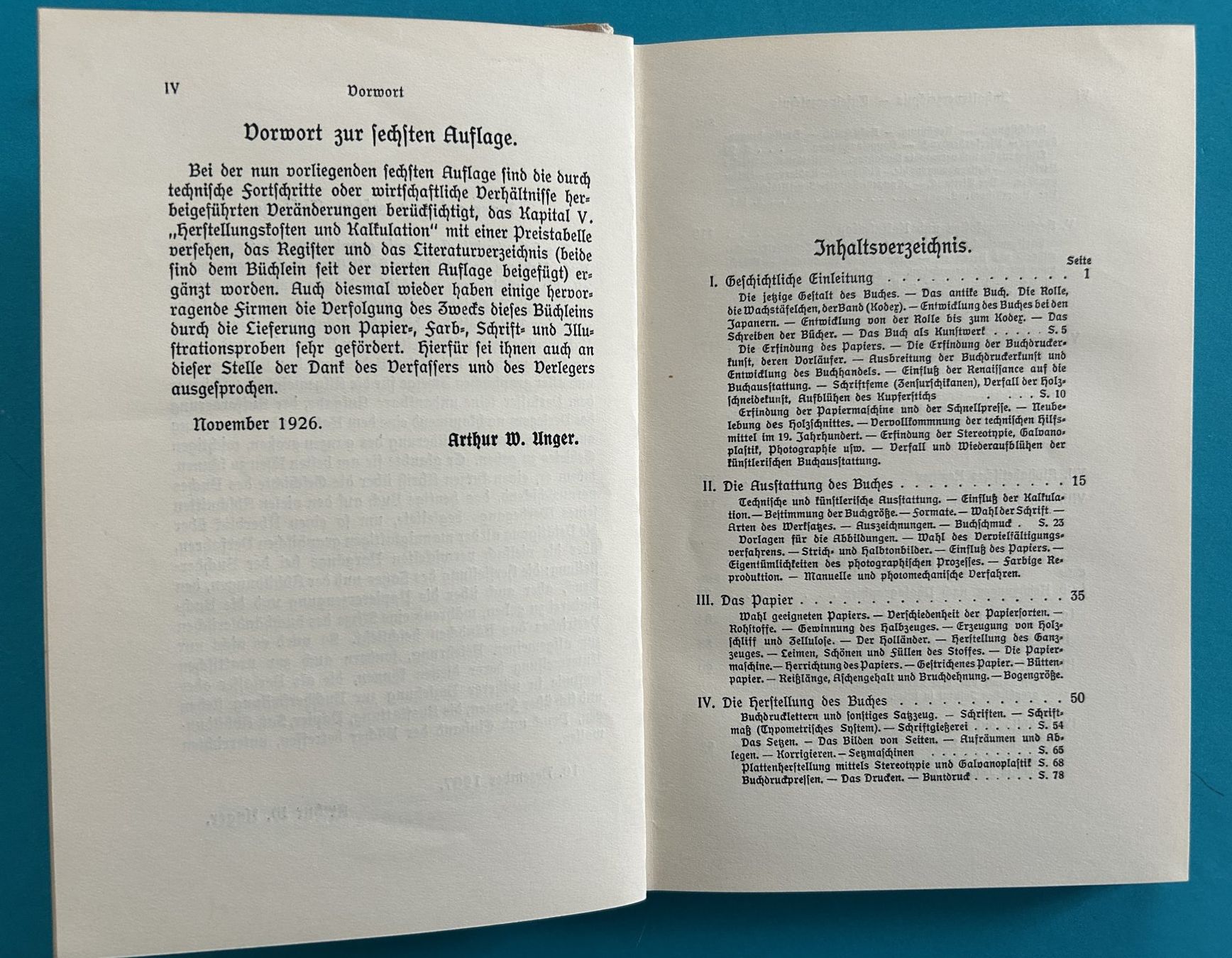 Libri: WIE EIN BUCH ENTSTEHT 1927 – Usato da Zürich venduto da Domus09 1
