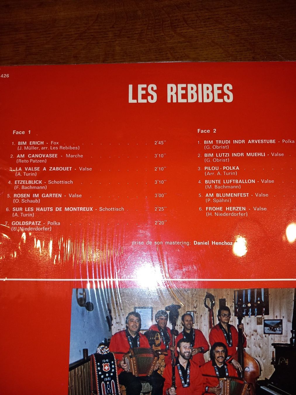 Dischi in vinile: Vinyl les rebibes – Usato da Le locle venduto da juliensaran 2