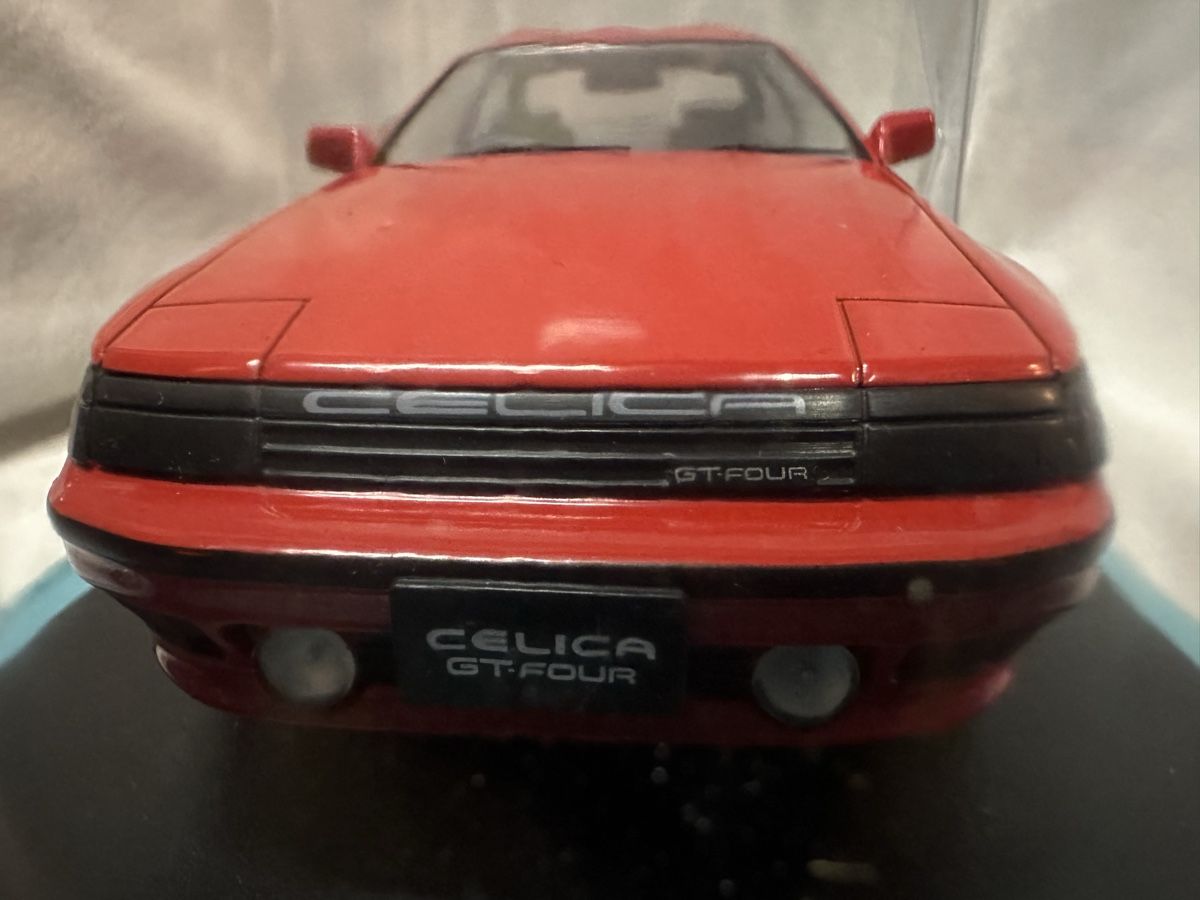 Toyota Modellini d'auto: Toyota celica gt-four 1986 Oldtimer  – Nuovo (secondo la descrizione) da Reinach AG venduto da rares75