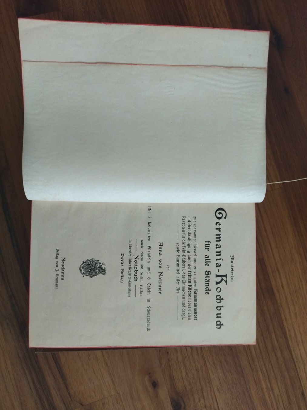 Libri: Kochbuch antik 1902 – Usato da Felben-Wellhausen venduto da bananajoe8474 2
