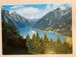 Ansichtskarte Klöntal (Blick von der Schwammhöhe)