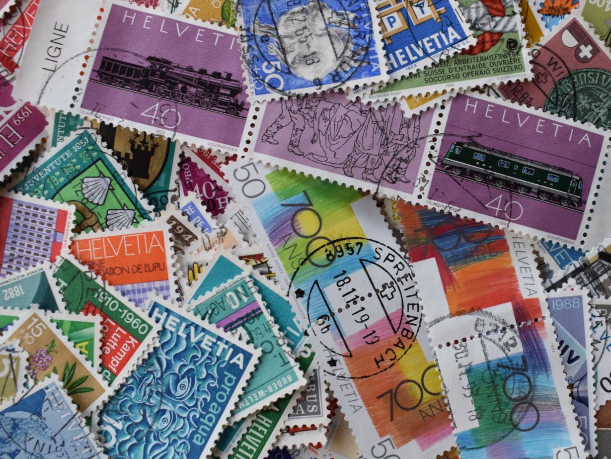 Alle Briefmarken: 500 verschiedene Schweizer Marken      B2409A – Gebraucht aus Bettingen von Gluscht-Oase 3