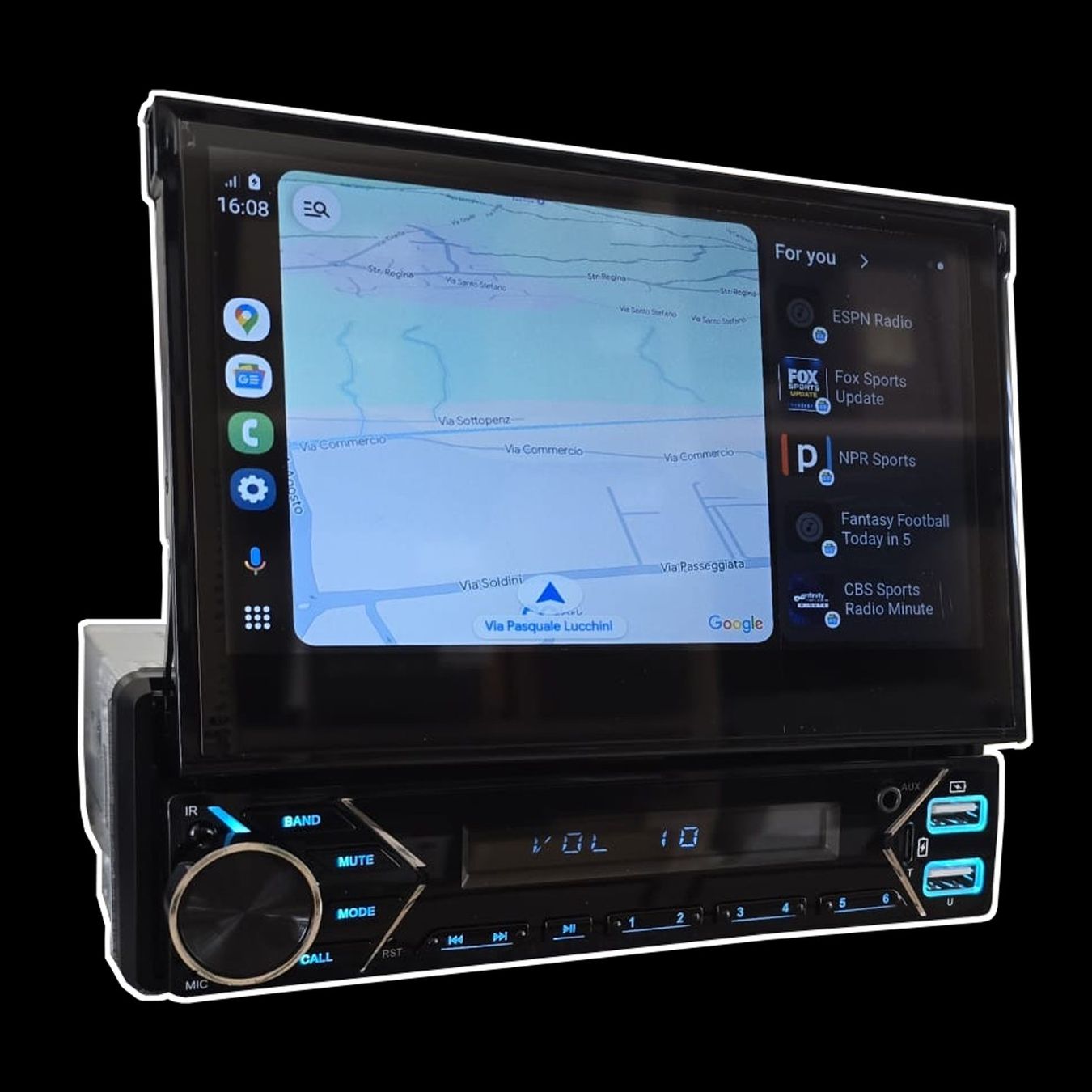 1 DIN RDS Autoradio 7 Zoll Android Carplay Navi Bluetooth (Neu und ...