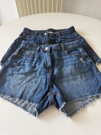 Jeans Shorts 2 Stück Gr.164/kurze Jeans Hosen von Next