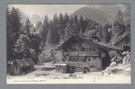 CHAMPÉRY, LA SCIERIE