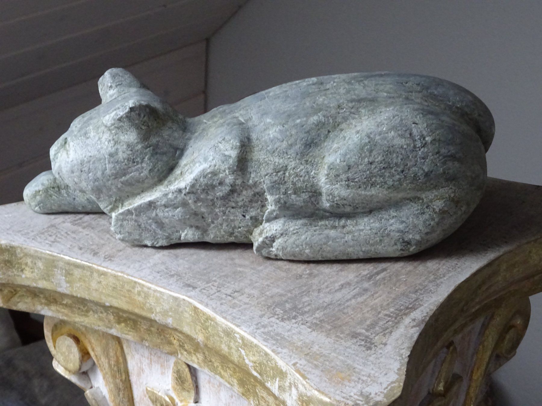 Sculture & Statue: Katze Stein Steinmetz / Katzenfigur – Usato da Esslingen venduto da eintagammeer 4