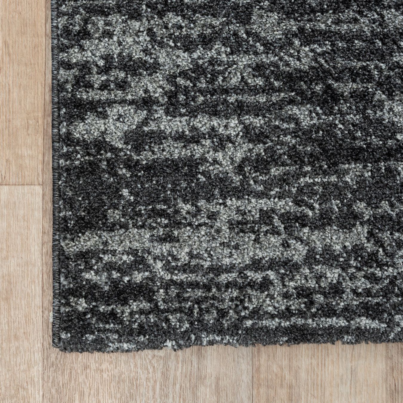 Teppiche: Moderner kurzflor Teppich, 9602 Black, 160x230 – Neu und originalverpackt aus Reinach AG von carpethouse 4
